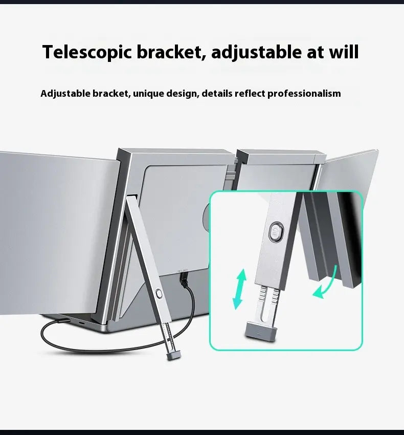 Portable Dual Screen Laptop Display