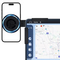 Magnet Car Phone Holder for Tesla Phone Mount for Model 3(2024-2017)/Model Y(2024-2020) Phone Holder for iPhone Adjusted 360° Phone Mount Holder for MagSafe Car Mount for Tesla with Magnetic Ring